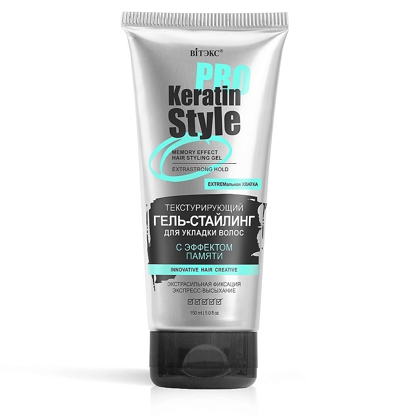 Изображение товара ВИТЭКС Гель-стайлинг с эффектом памяти для укладки волос 150 мл