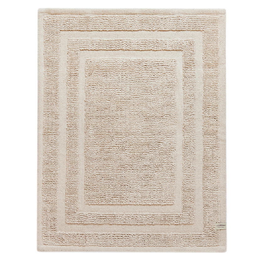 Изображение товара Коврик для ванной LUXBERRY BATH1 70x120 натуральный хлопок полиэстер