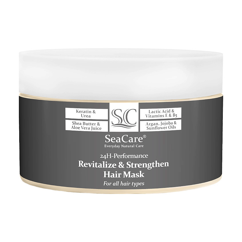 Изображение товара SEACARE Маска для Волос Восстанавливающая и Укрепляющая, 250 мл