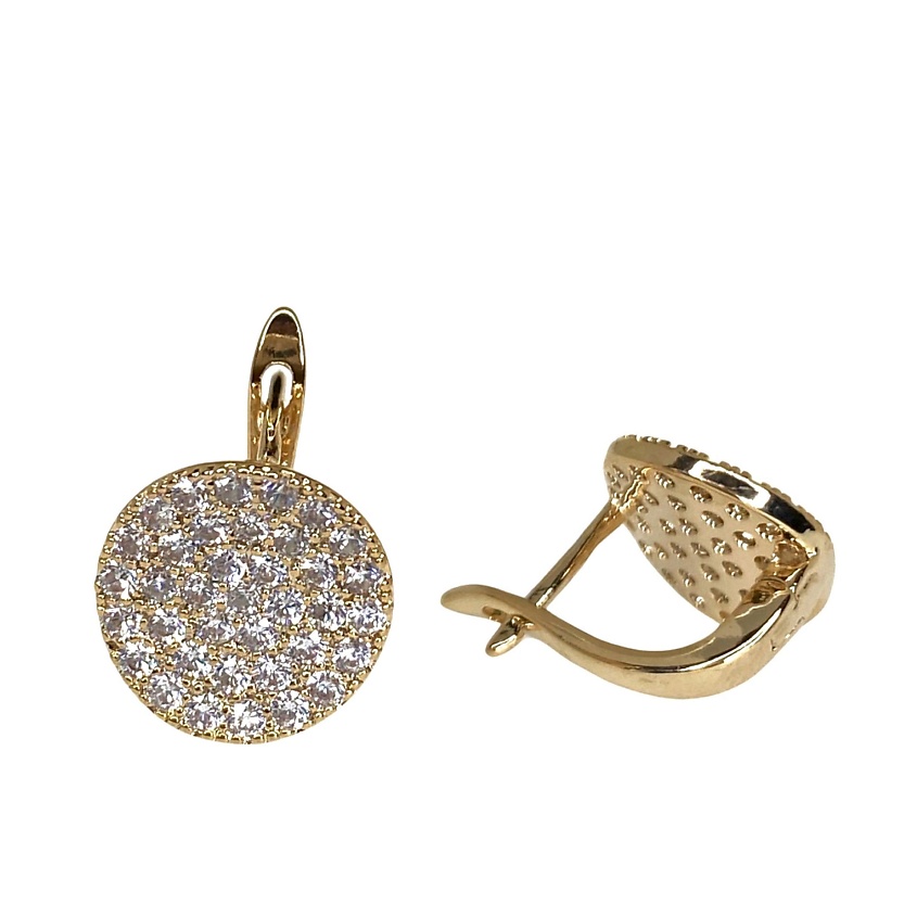 Изображение товара AMANTE CRYSTAL Серьги Barbara, Золотой