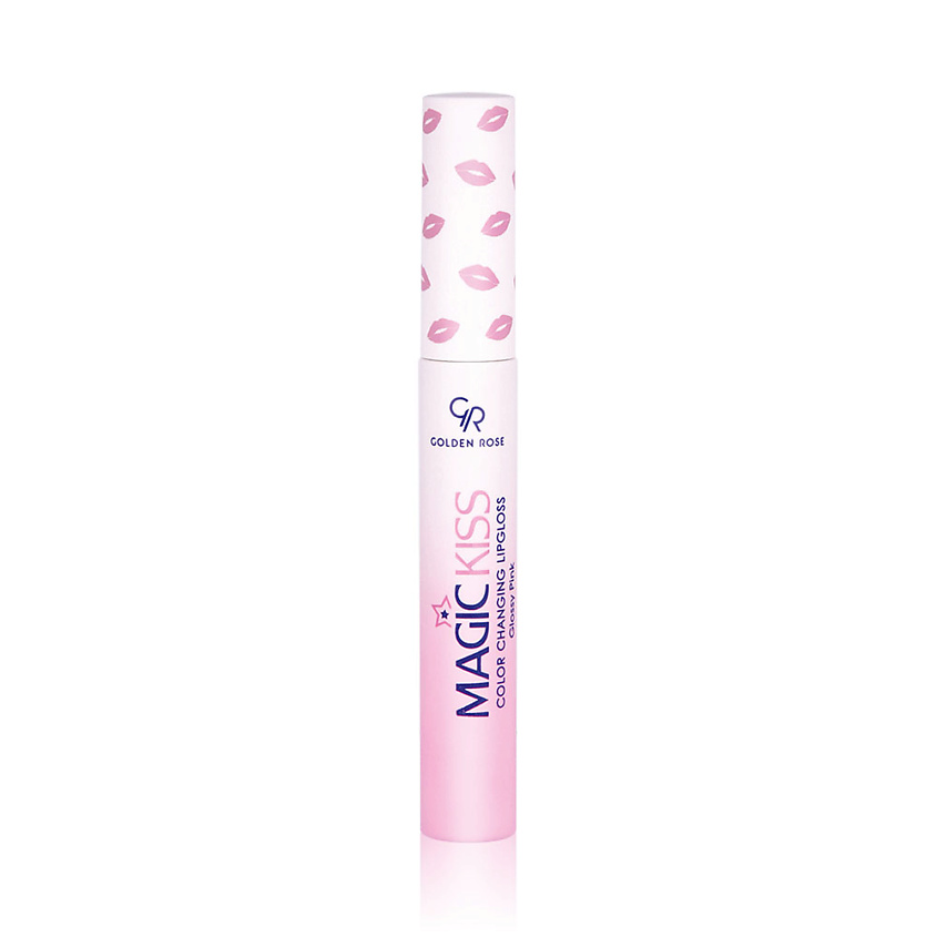 Изображение товара GOLDEN ROSE Блеск для губ меняющий цвет MAGIC KISS COLOR CHANGING LIPGLOSS, розовый
