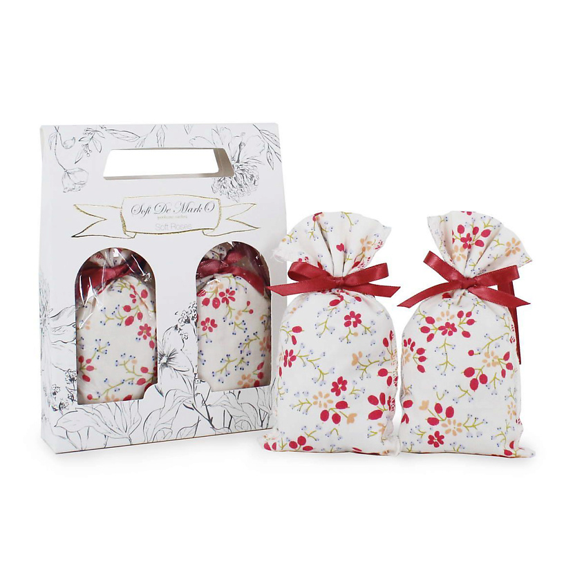 Изображение товара Ароматическое саше SOFI DE MARKO Soft roses 2 шт в подарочной коробке
