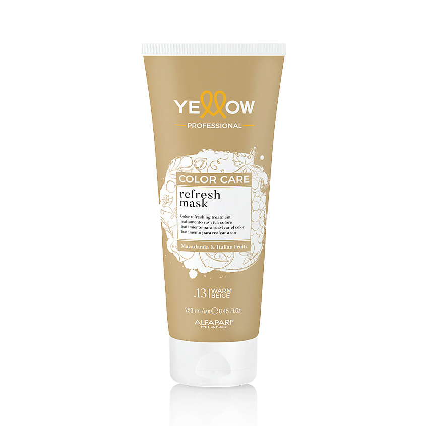 Изображение товара YELLOW Пигментированная маска YE COLOR CARE REFRESH MASK, 13. Пепельно-золотистый