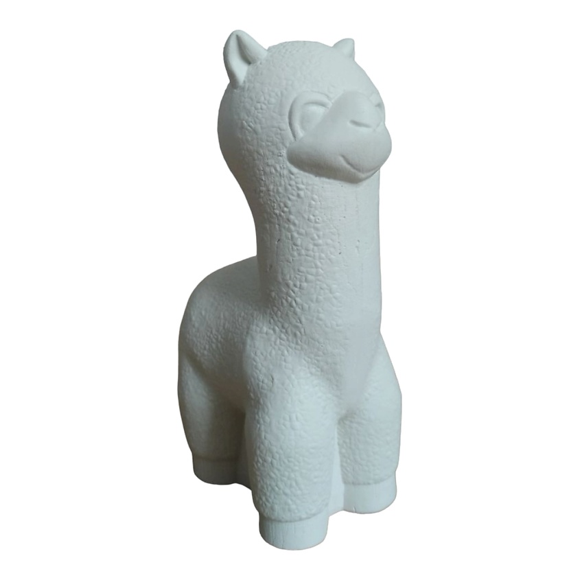 Изображение товара Магическая статуэтка Гармония Ламы ручная работа гипсобетон 10см