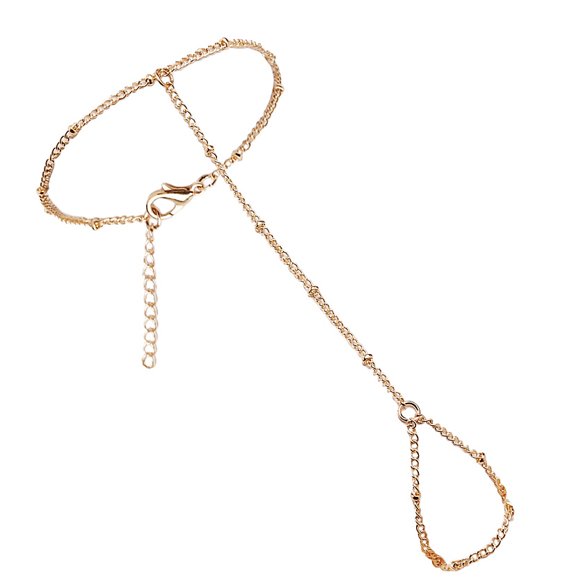 Изображение товара Стильный женский браслет Заморские гости из бижутерного сплава