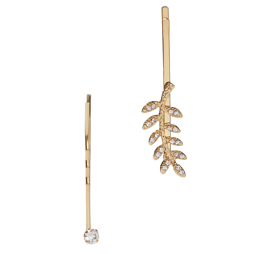 Изображение товара NOTHING BUT LOVE Заколки невидимки "Камни Венеции", Золотой