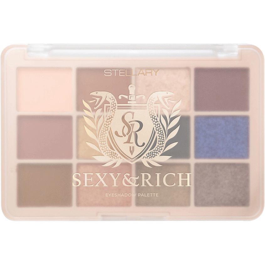Изображение товара STELLARY Палетка теней для век Eyeshadow palette sexy&rich collection, 10.5 г