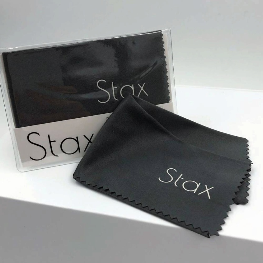 Изображение товара STAX Салфетка для очков и оптики микрофибра, Размер: 15х18см; цвет: серый
