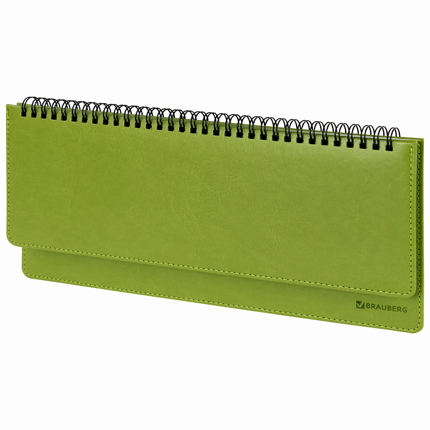 Изображение товара Настольный планинг BRAUBERG Rainbow Зеленый недатированный ежедневник