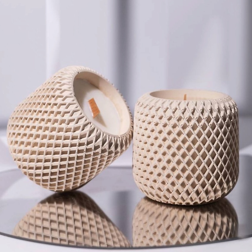 Изображение товара ТЕПЛО PRO FOR YOUR HOME WITH LOVE... Свеча ароматическая "Апельсин Корица", 80 мл