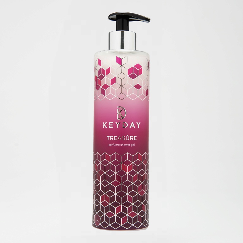Изображение товара KEYDAY парфюмированный гель для душа с экстрактом жемчуга и маслом ши 1 шт