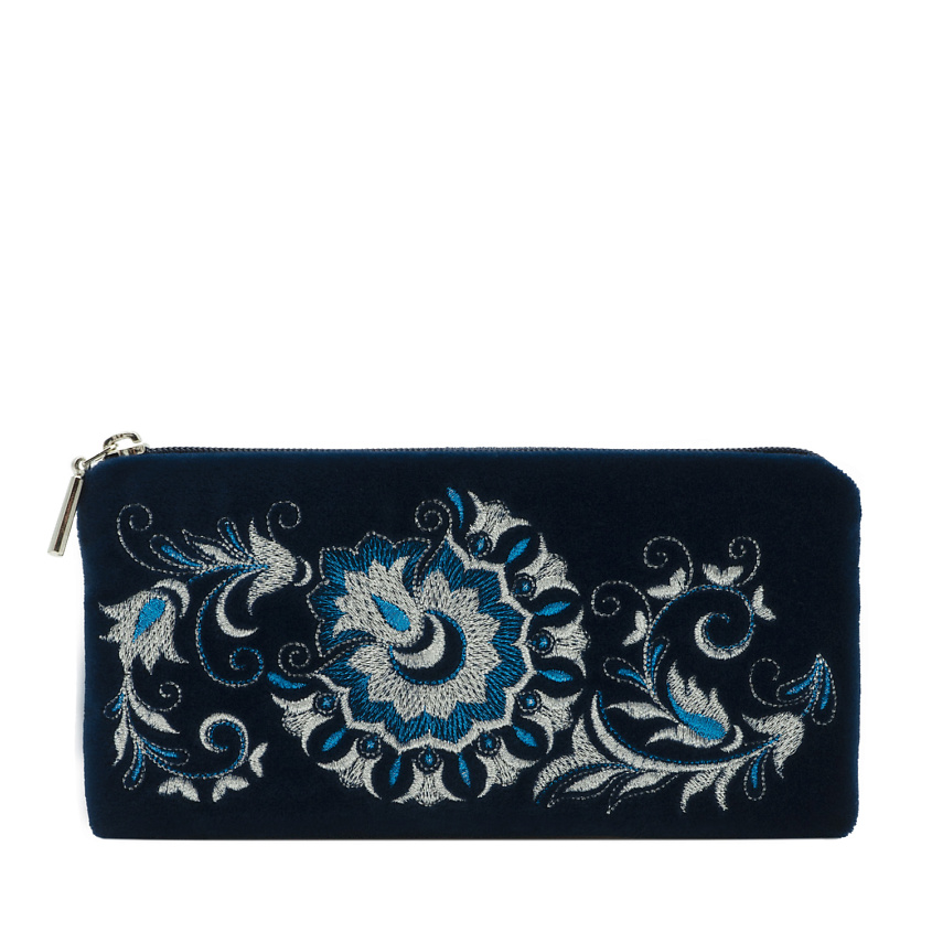 Изображение товара Очечник бархатный ТОРЖОКСКИЕ ЗОЛОТОШВЕИ модель 249-1 Рис 735 с вышивкой