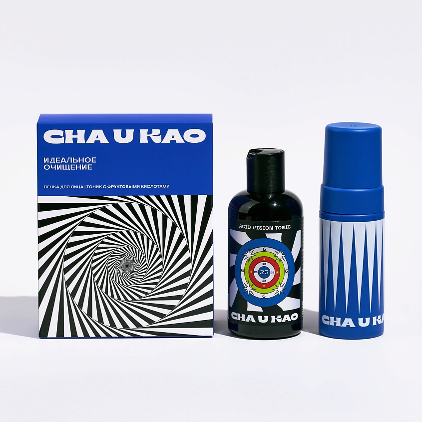 Изображение товара Подарочный набор для лица Идеальное очищение CHA U KAO пенка и тоник для всех типов кожи