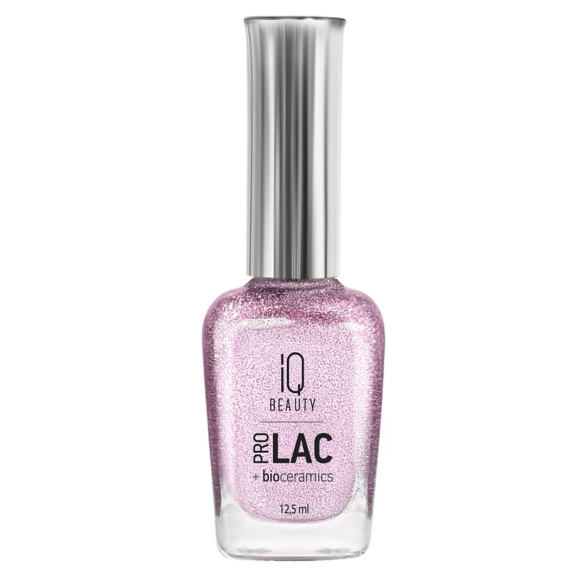 Изображение товара IQ BEAUTY Лак для ногтей укрепляющий с биокерамикой PROLAC+bioceramics, 119 Fairy dust