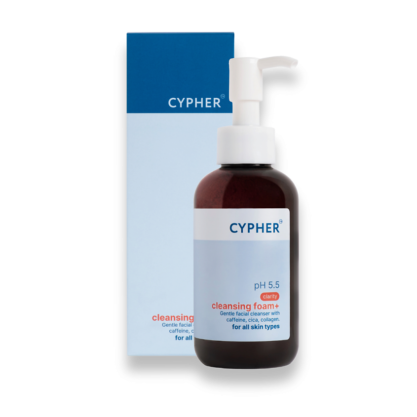 Изображение товара CYPHER Гель для умывания лица Cleansing foam+, 150 мл