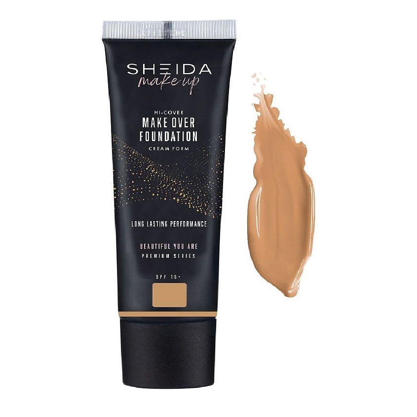 Изображение товара SHEIDA Make Over Cream Тональное средство с SPF 15+ Горчичный для лица
