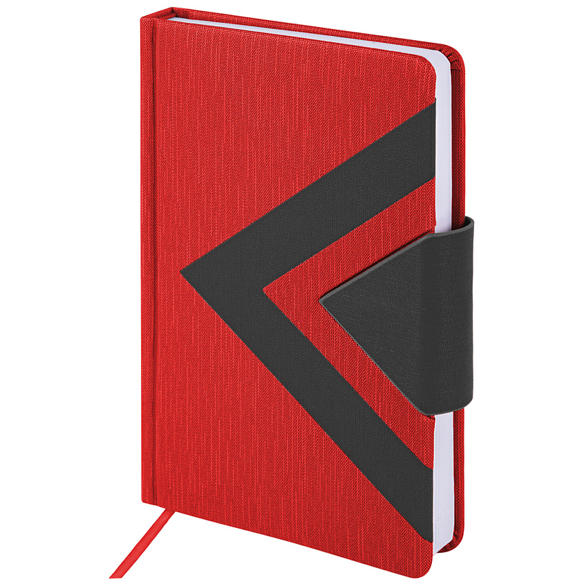 Изображение товара BRAUBERG Ежедневник недатированный А5 Waves, Красный