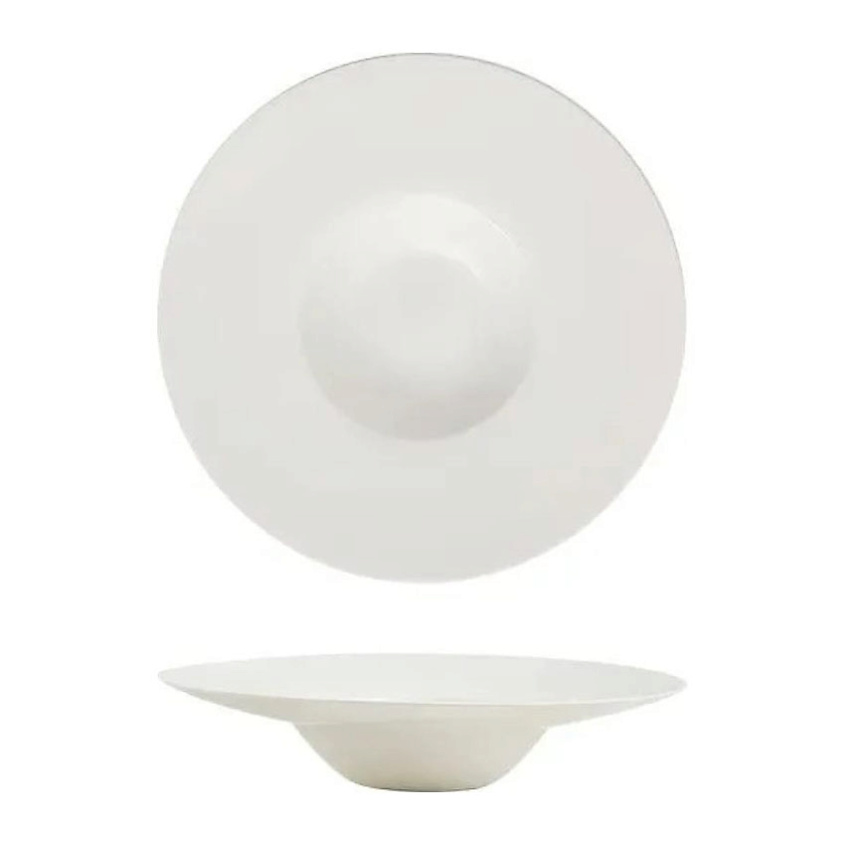 Изображение товара Набор глубоких тарелок HOMIUM Tudor 2 шт диаметр 28.8 см белый для супа и пасты