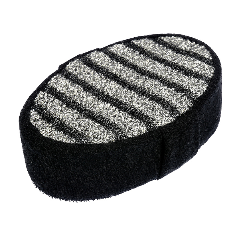 Изображение товара Мужская объемная мочалка из полипропилена для душа и массажа