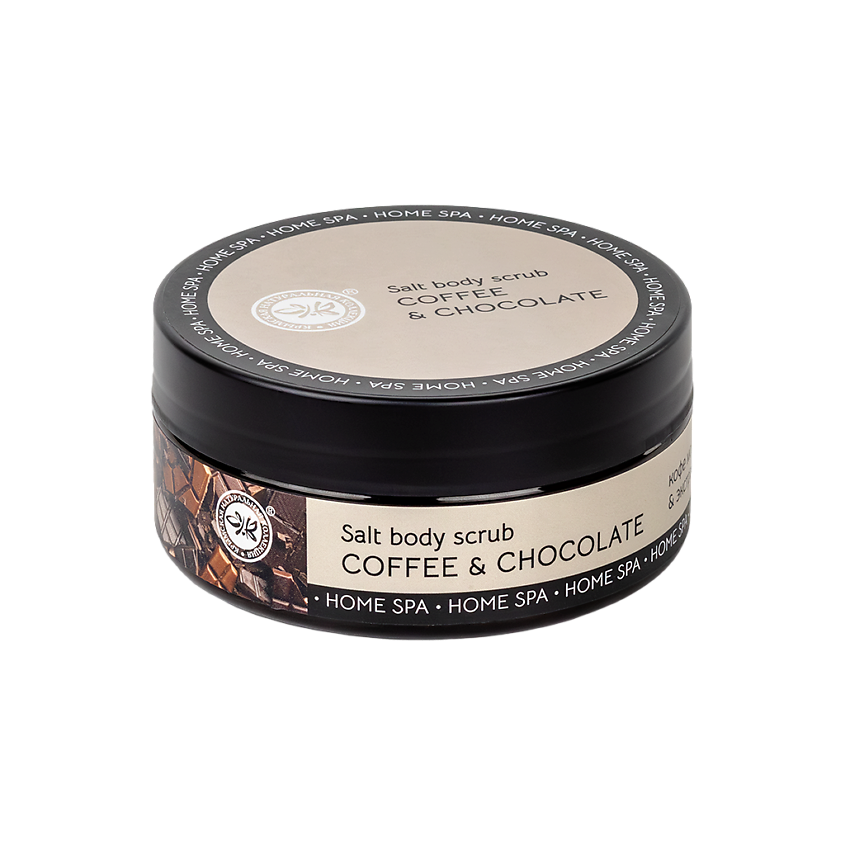 Изображение товара КРЫМСКАЯ НАТУРАЛЬНАЯ КОЛЛЕКЦИЯ Антицеллюлитный скраб для тела кофейный, 200 г