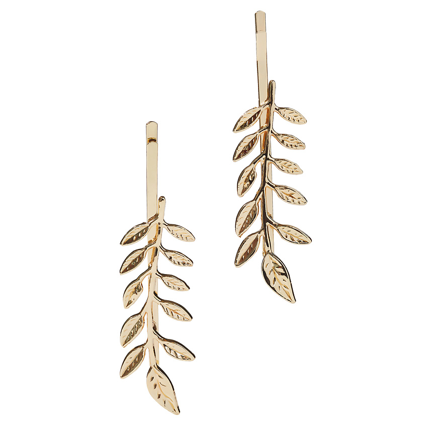 Изображение товара Набор заколок-невидимок Лес секретов, Золотой, стильные и легкие