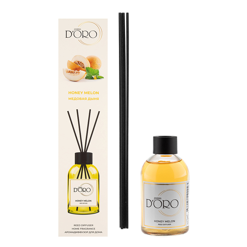 Изображение товара Диффузор ароматизатор для дома Медовая дыня 100 мл GAMMA D'ORO
