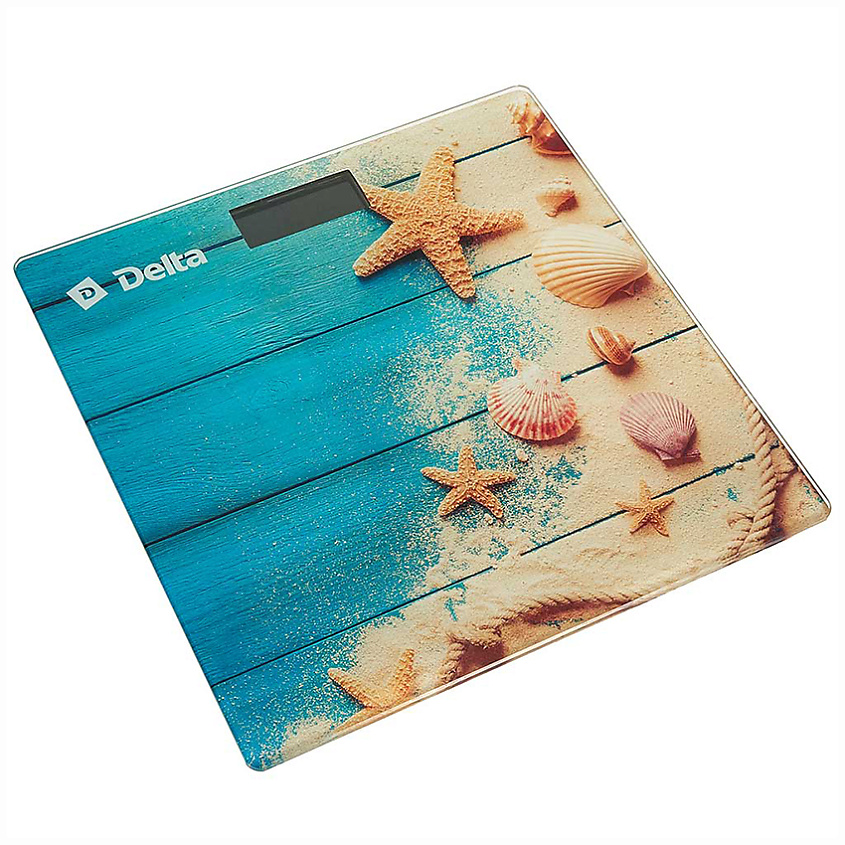 Изображение товара DELTA Весы напольные электронные D-9009 " Морская прогулка", 1 шт