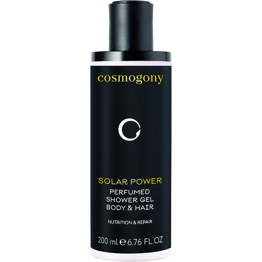 Изображение товара COSMOGONY Гель для душа Solar Power Perfumed Shower Gel Body and Hair, 200 мл