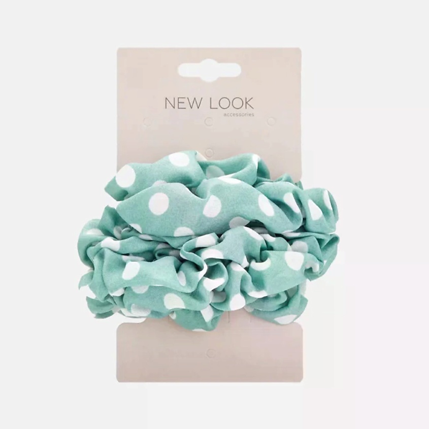 Изображение товара Резинка для волос NEW LOOK NL бирюзовая мягкая фиксирующая