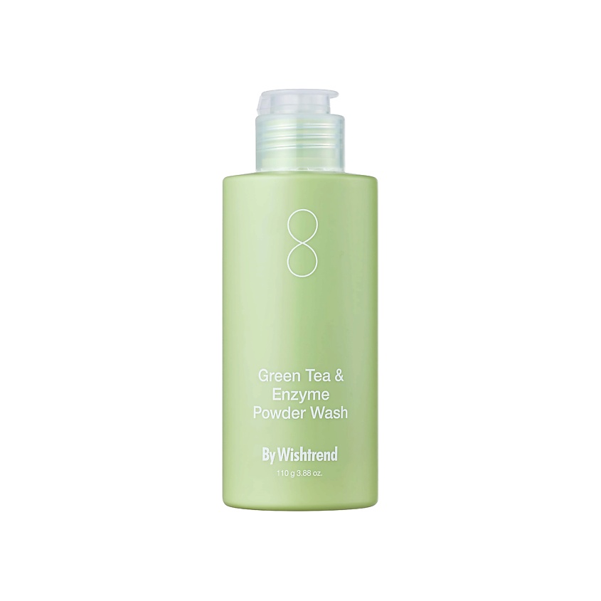 Изображение товара BY WISHTREND Пудра энзимная для умывания с ароматом матчи Green Tea & Enzyme Powder Wash, 110 г