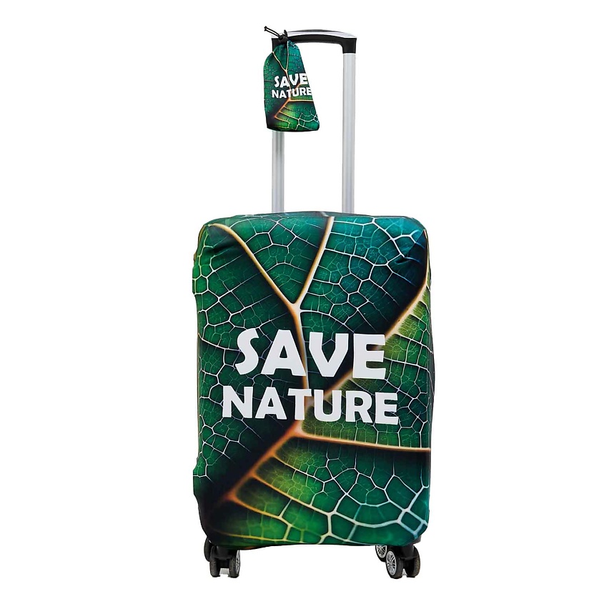 Изображение товара MOR&VID Чехол для чемодана размер S из полиэстера с молнией и мешочком