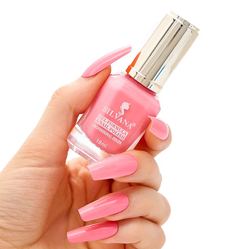 Изображение товара Гибридный лак для ногтей SILVANA Розовый Закат 308 рублей