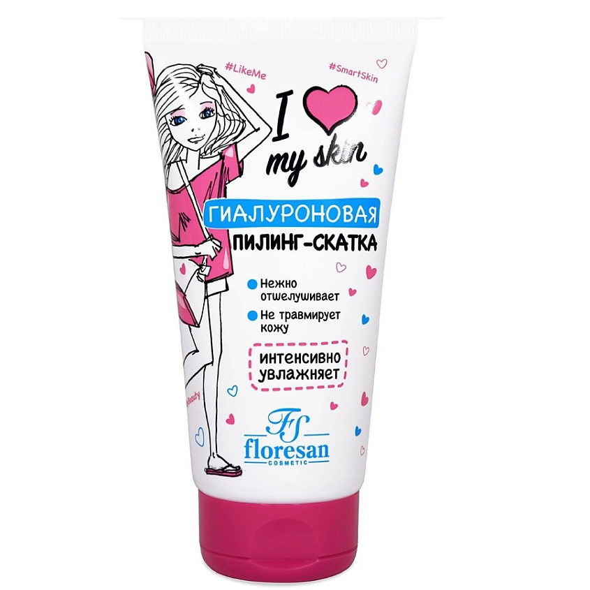 Изображение товара ФЛОРЕСАН Скатка гиалуроновая для нежной кожи 150 мл очищение и увлажнение