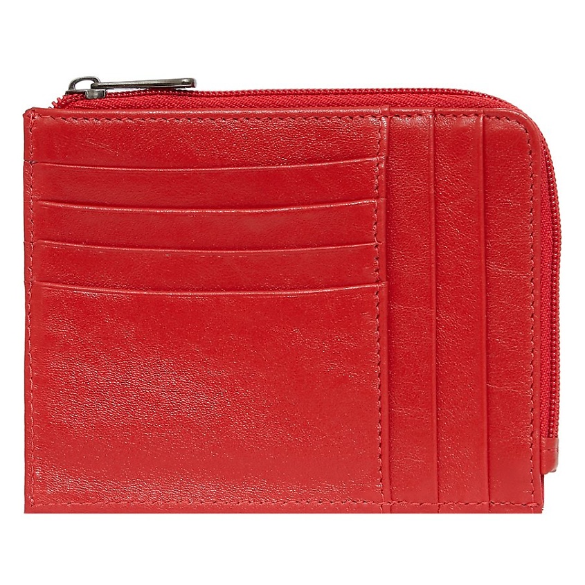 Изображение товара FORTE Кредитница- кошелёк из натуральной кожа, Красный