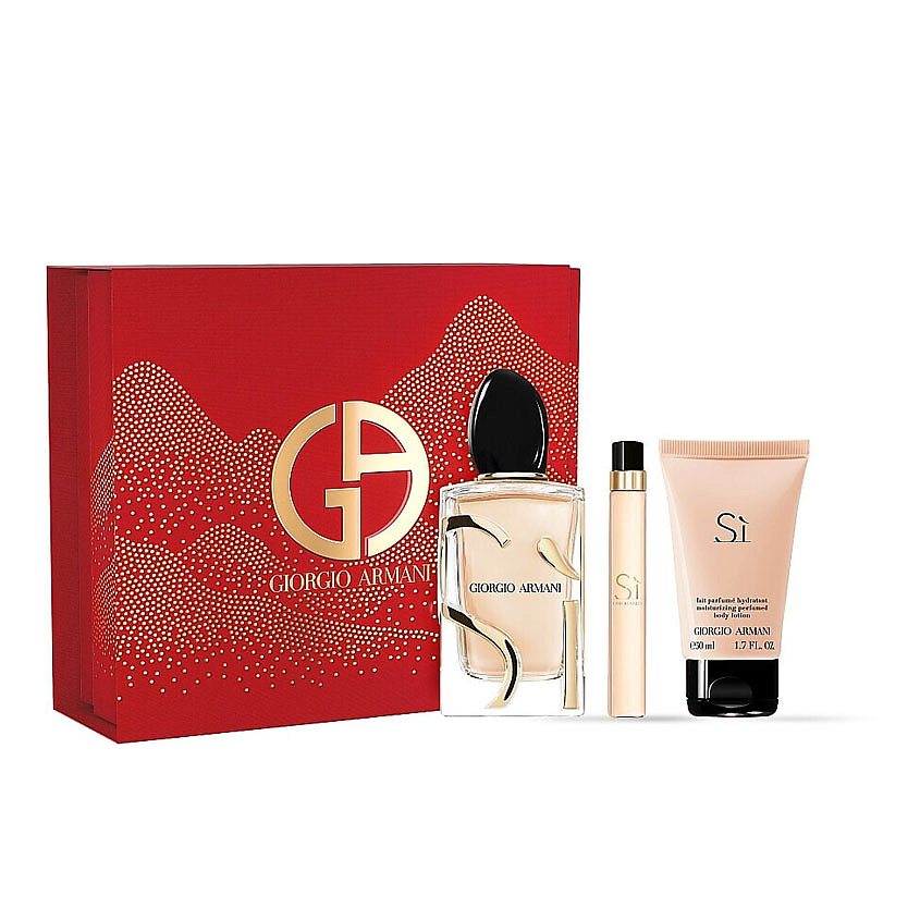 Изображение товара GIORGIO ARMANI Парфюмерный набор Si, 100мл+50мл+10мл
