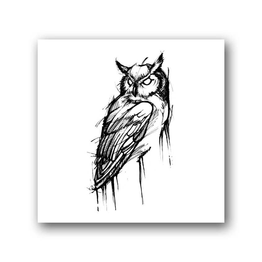 Изображение товара Временные переводные тату TATTS 10x15см для взрослых и детей на тело