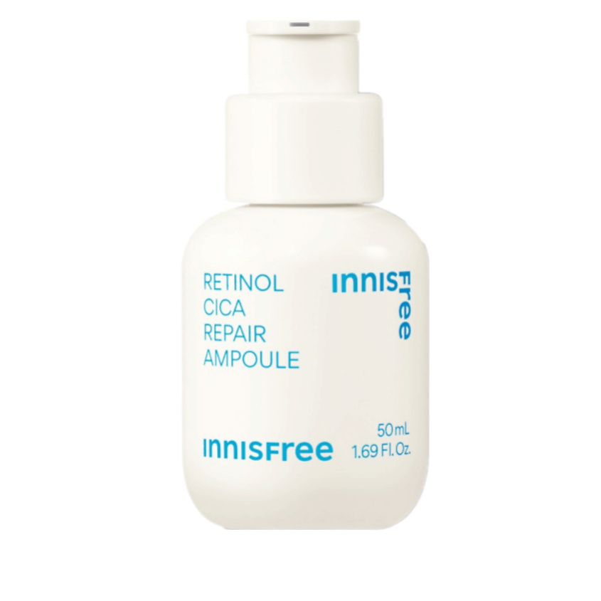 Изображение товара INNISFREE Корректирующая сыворотка с ретинолом и центеллой азиатской для ухода за кожей, склонной к акне Retinol Cica, 50 мл