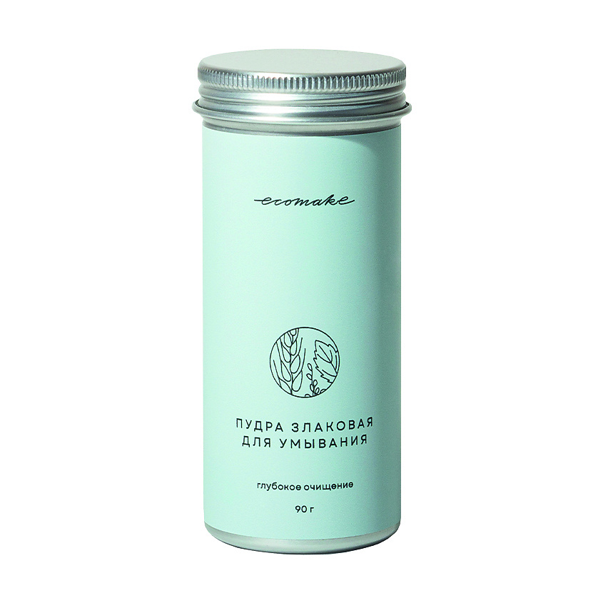 Изображение товара ECOMAKE Пудра злаковая для умывания, 90 гр