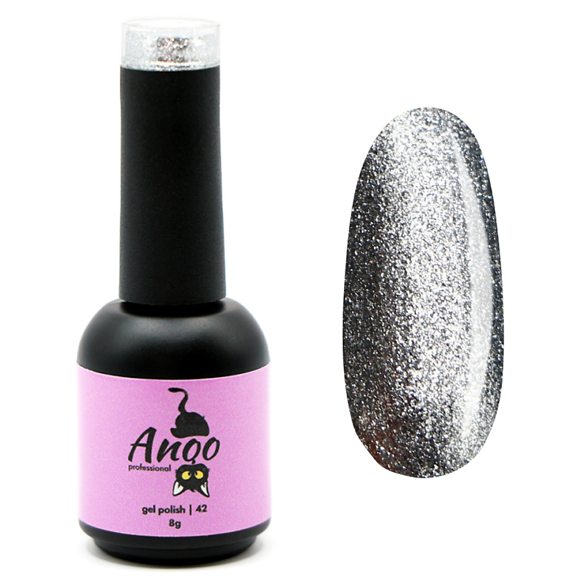 Изображение товара ANQO Гель-лак с фольгой, 42 оттенок