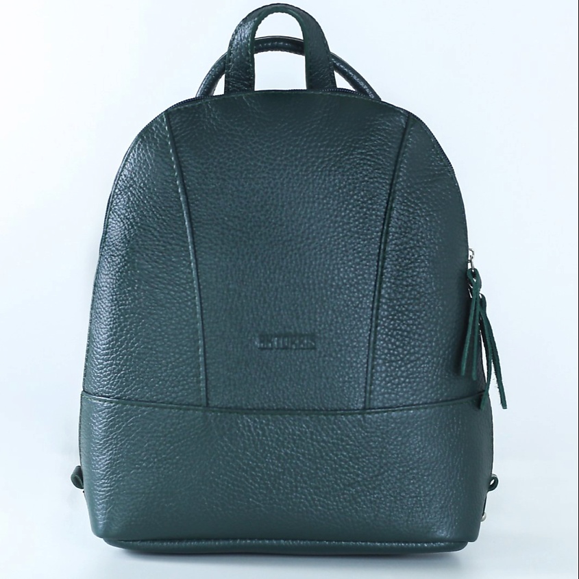 Изображение товара AKTORRIS Женский кожаный рюкзак зеленого цвета для повседневного использования