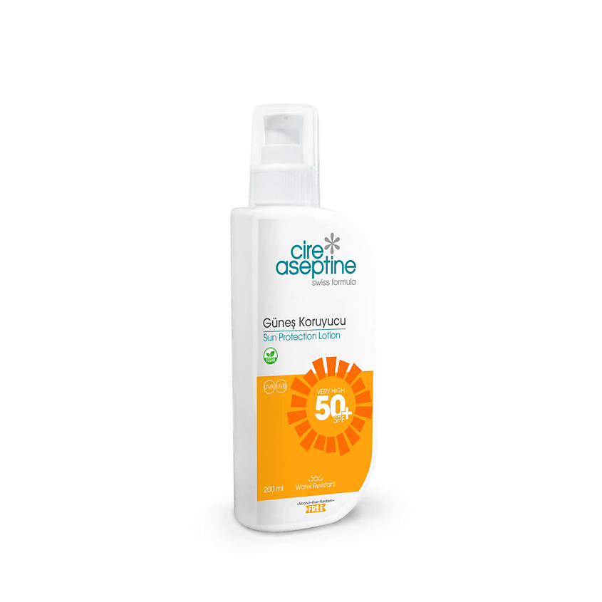 Изображение товара CIRE ASEPTINE Лосьон солнцезащитный 50 SPF Sun Protection Lotion 50 SPF, 200 мл