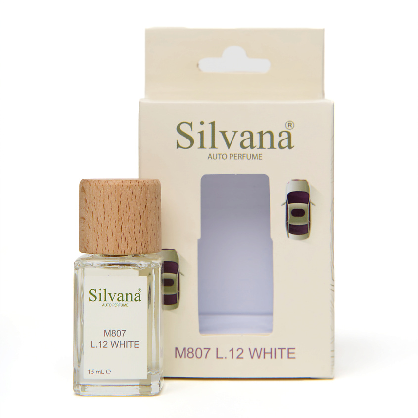 Изображение товара SILVANA Ароматизатор для авто "807-L.12 WHTE ", 15мл