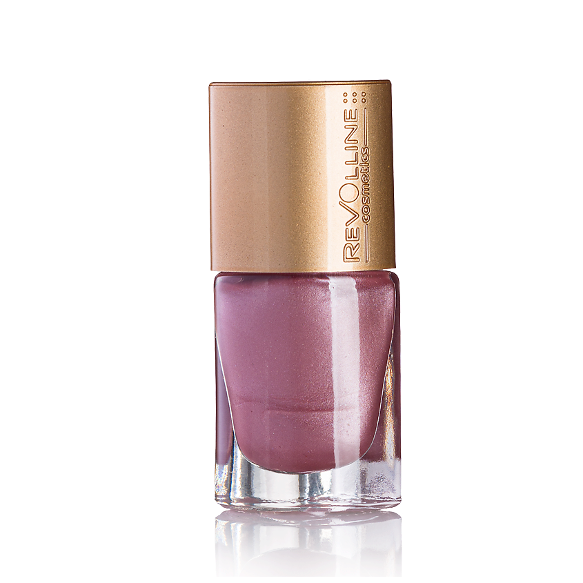 Изображение товара REVOLLINE Лак для ногтей, розово-сливовый перламутровый