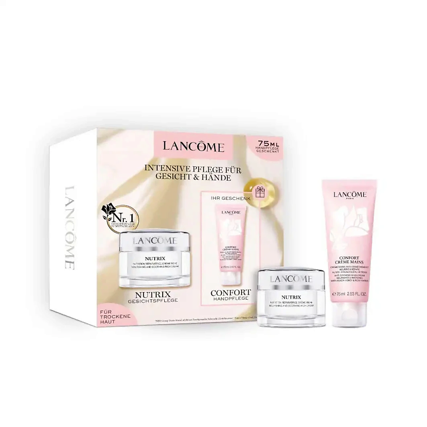 Изображение товара Набор Nutrix для лица и рук Lancome полный уход для сухой кожи