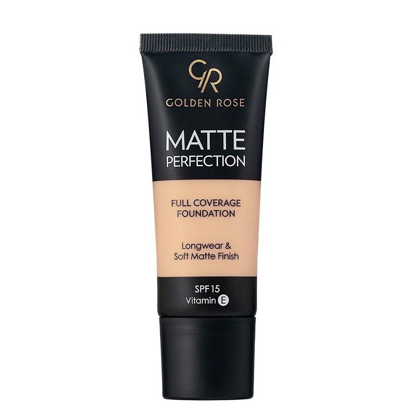 Изображение товара GOLDEN ROSE Тональный крем Matte Perfection Full Coverage FOUNDATION, COOL 3
