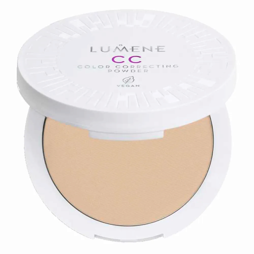 Изображение товара LUMENE Компактная цветокорректирующая пудра CC Color Correcting, No.2
