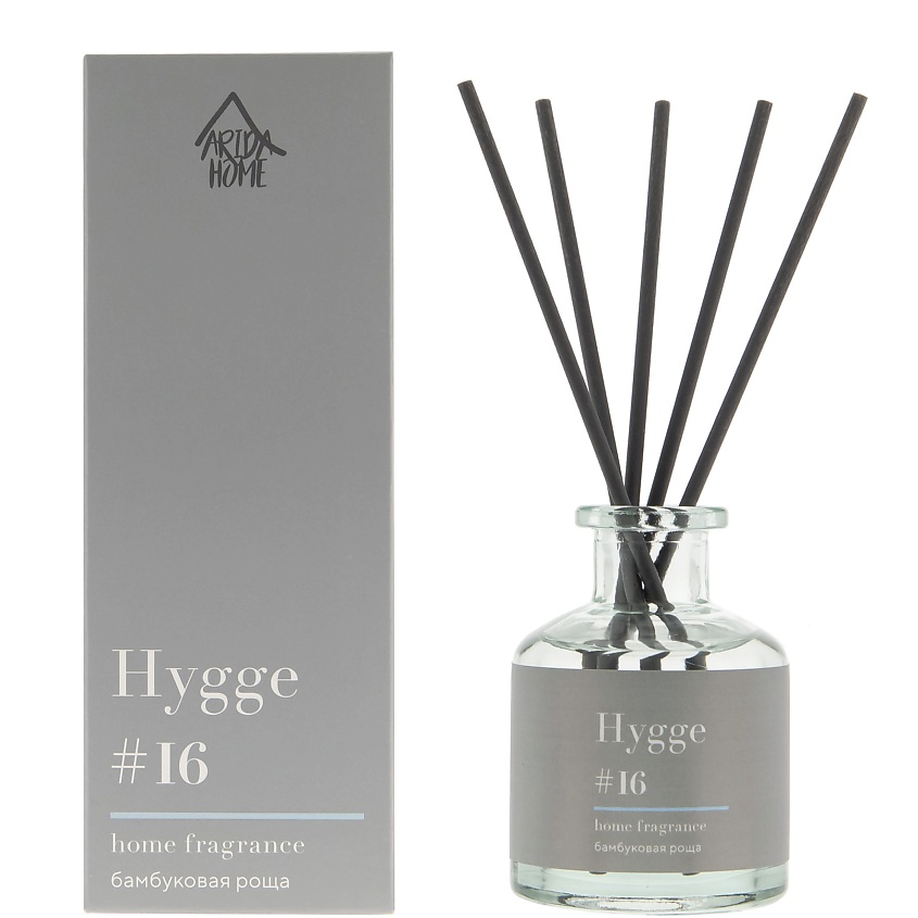 Изображение товара ARIDA HOME Аромат для дома Хюгге №16 Бамбуковая роща 50 мл натуральный ароматический диффузор