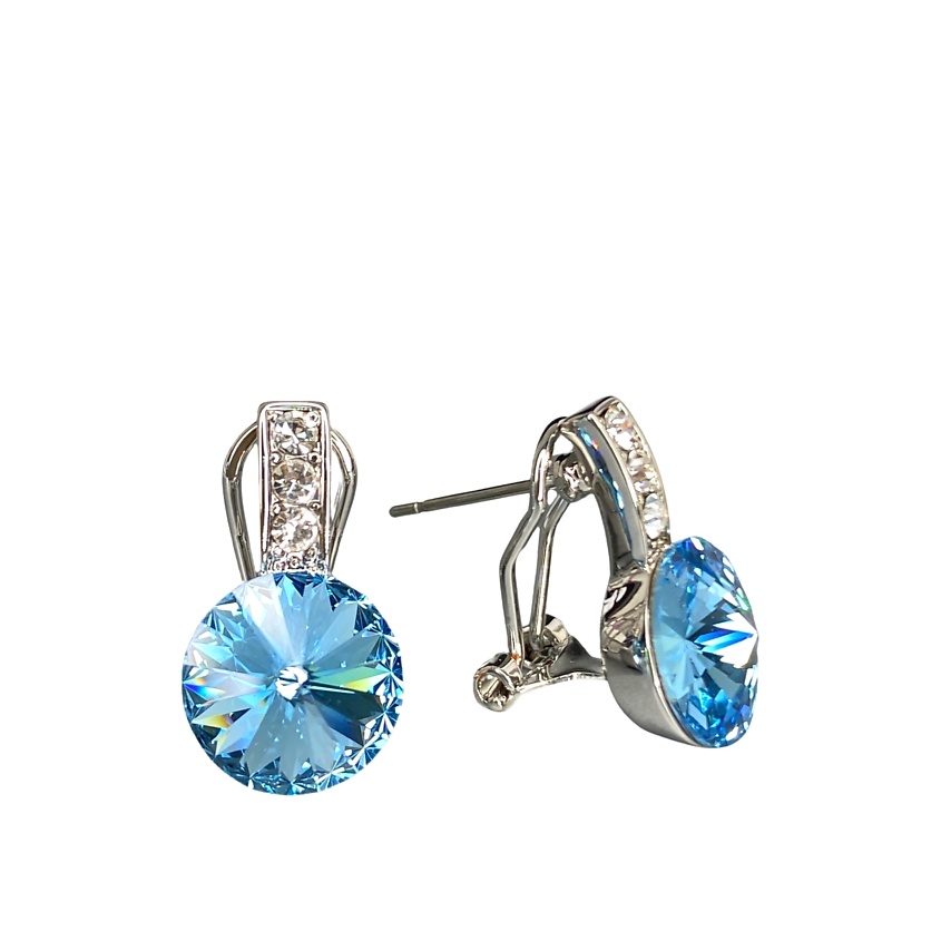 Изображение товара AMANTE CRYSTAL Серьги BluC rivoli, Голубой
