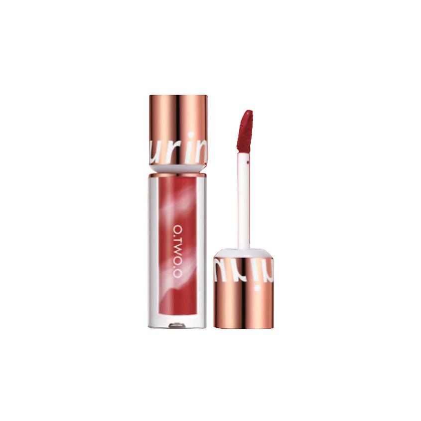 Изображение товара O.TWO.O Водостойкая матовая помада New Trending Lip Gloss, #05 Apple Red