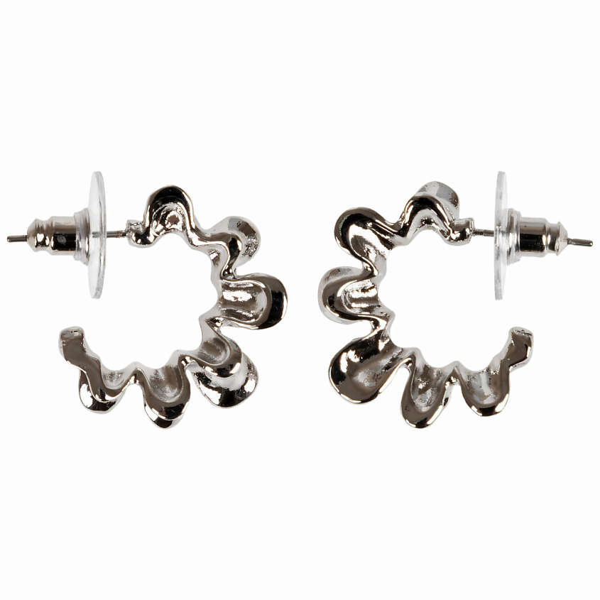 Изображение товара LUKKY Сережки Спиральки, Серебряный